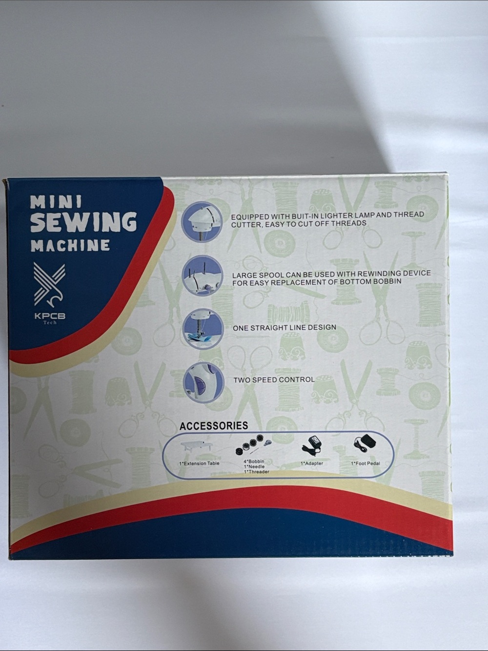 Mini Sewing Machine with Dual Speed Control - Picture 2 of 3